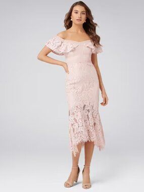 *NWT* Ever New - Phillipa Lace Off Shoulder Dress